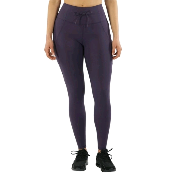 NWT Spyder Women’s Cargo Active Tight/Legging Purple L - Picture 1 of 5